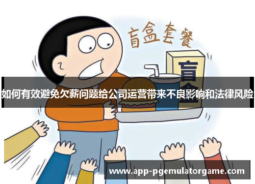 如何有效避免欠薪问题给公司运营带来不良影响和法律风险