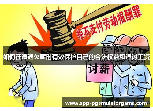 如何在遭遇欠薪时有效保护自己的合法权益和追讨工资