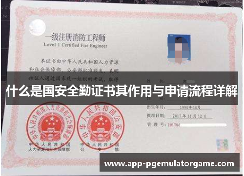 什么是国安全勤证书其作用与申请流程详解