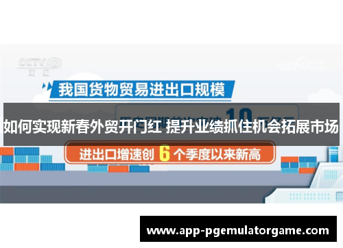 如何实现新春外贸开门红 提升业绩抓住机会拓展市场