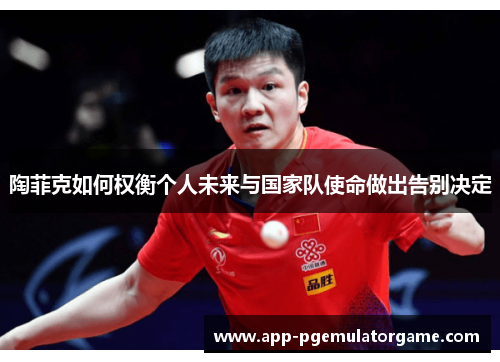 陶菲克如何权衡个人未来与国家队使命做出告别决定