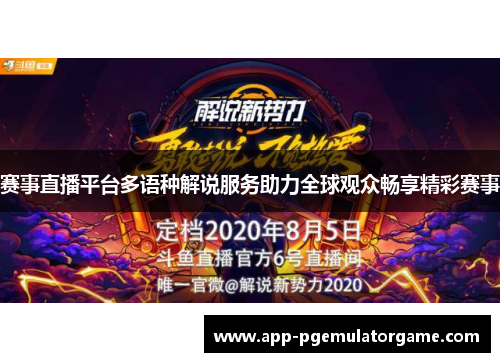 赛事直播平台多语种解说服务助力全球观众畅享精彩赛事
